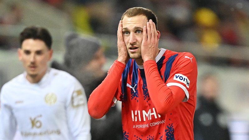 Fünfte Niederlage am Stück! Heidenheim unterliegt auch Mainz