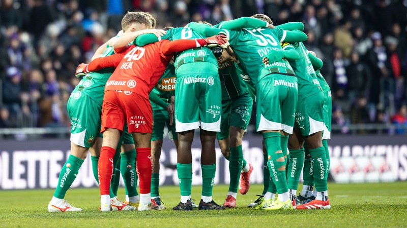 Träume und Ziele ad acta: Rapid "muss auf den Platz schauen"