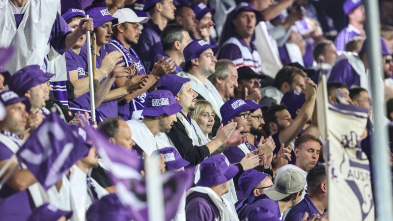 Austria Salzburg bleibt auf Titelkurs - WSC gewinnt Derby