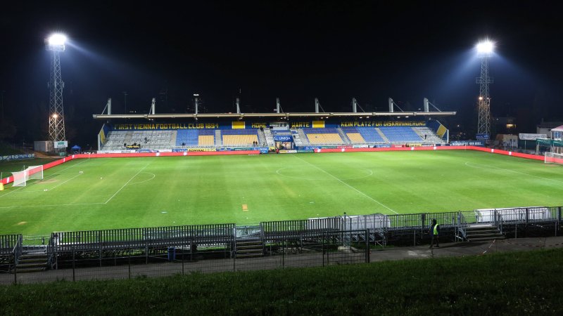 Bei Aufstieg: First Vienna denkt an Ausweichstadion