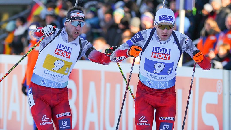 Österreichs Biathlon-Staffel bei WM nicht in Top 10