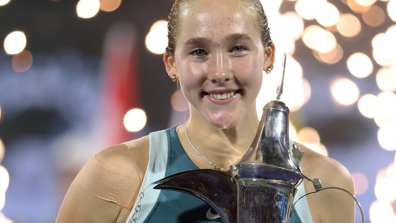 17-jährige Andreeva schreibt in Dubai Tennis-Geschichte