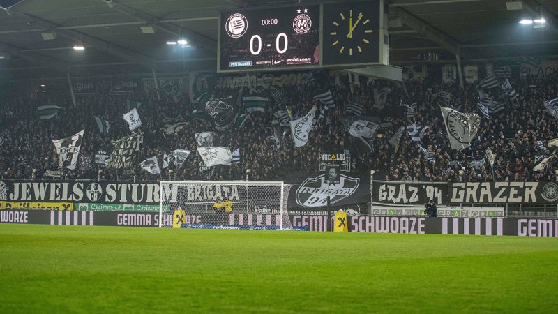 Sturm verzichtet im Derby gegen GAK auf Auswärts-Kontingent