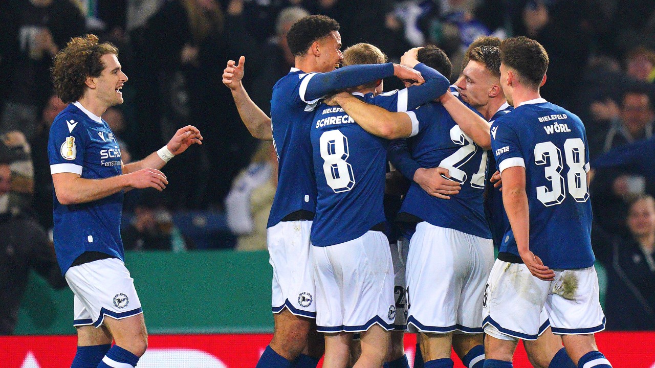 Werder Bremen scheitert im Pokal an Drittligist Bielefeld