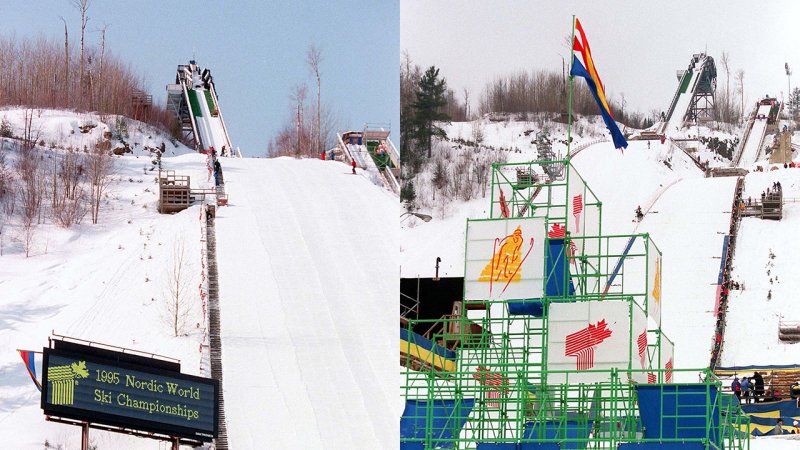 Von Olympia zur Vergessenheit: Verlorene Skisprung-Schanzen
