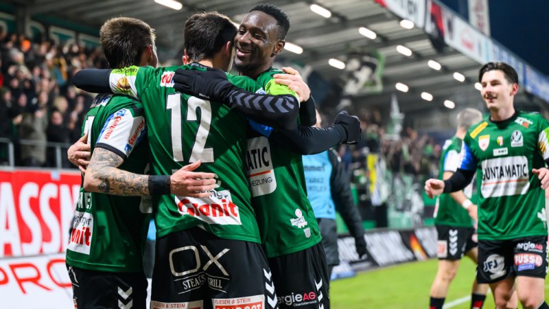 Dank Blitzstart! Ried sitzt der Admira im Nacken