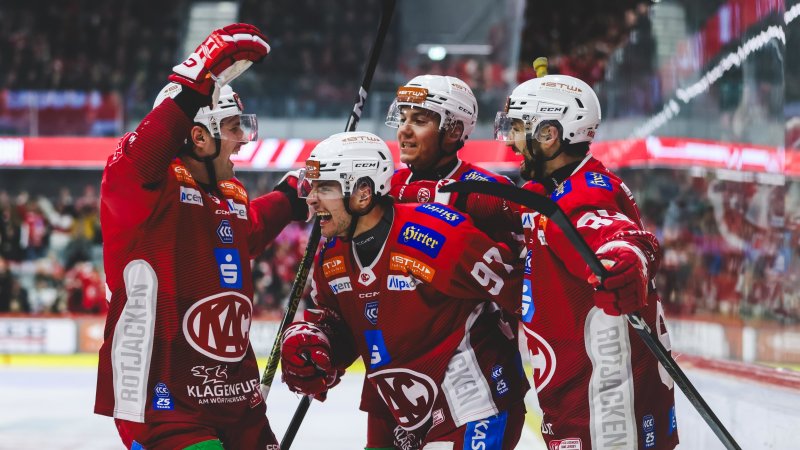 KAC feiert souveränen Playoff-Auftaktsieg gegen Pustertal